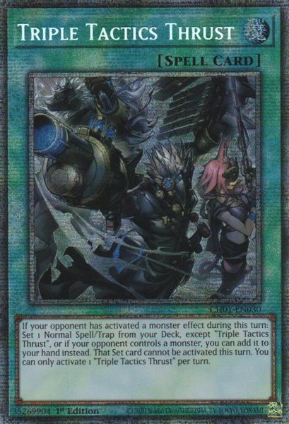 Triple Tactics Thrust