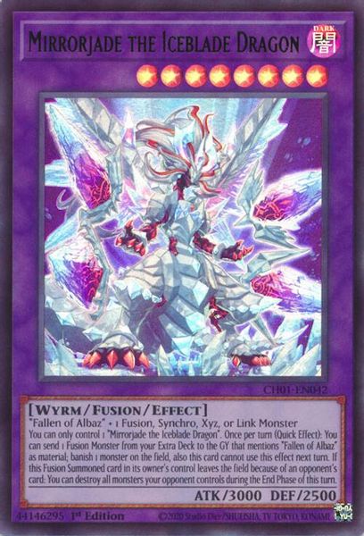 Mirrorjade the Iceblade Dragon