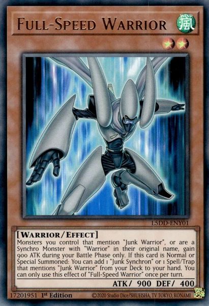 Full-Speed Warrior