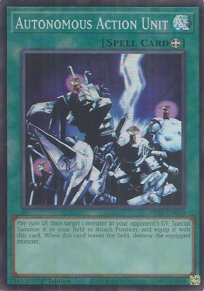 Autonomous Action Unit