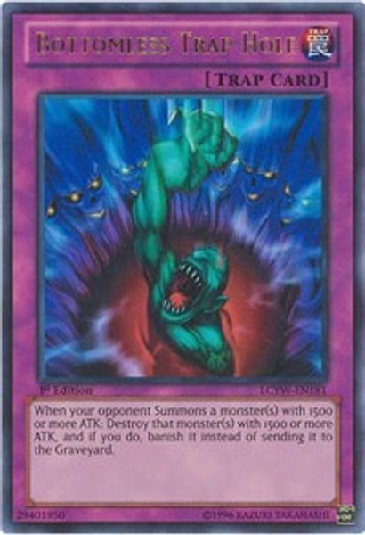 Bottomless Trap Hole