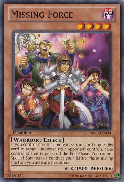 Missing Force