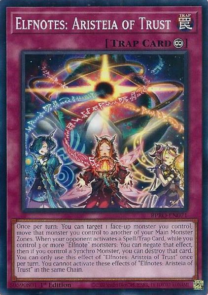 Elfnotes: Aristeia of Trust