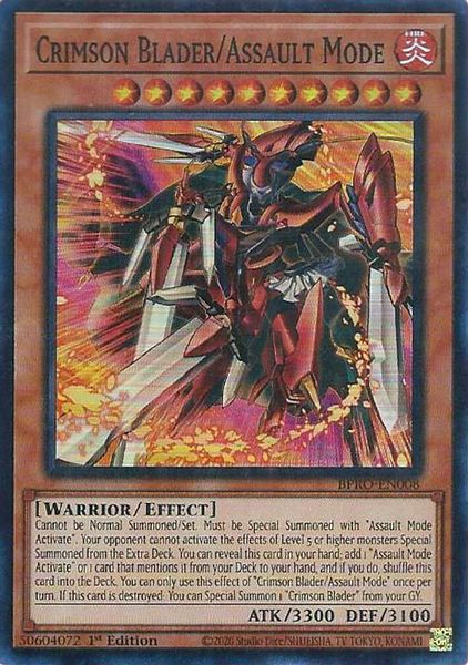 Crimson Blader/Assault Mode