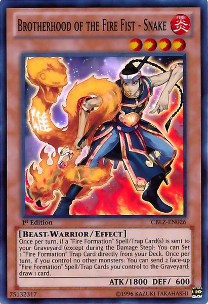 Brotherhood of the Fire Fist - Snake