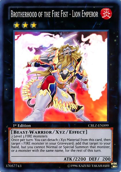 Brotherhood of the Fire Fist - Lion Emperor