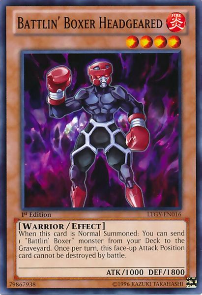 Battlin' Boxer Headgeared