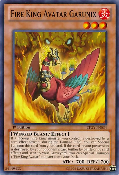 Fire King Avatar Garunix