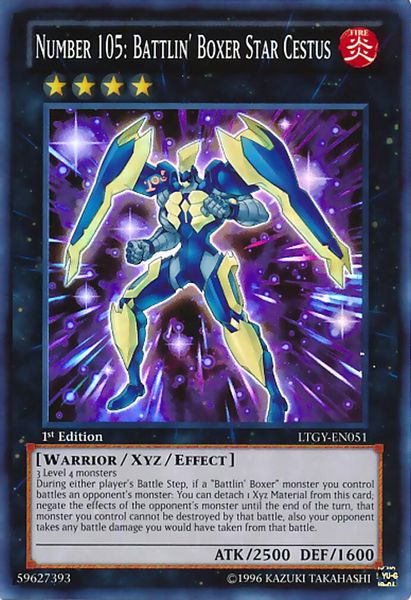 Number 105: Battlin' Boxer Star Cestus