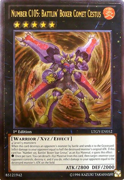 Number C105: Battlin' Boxer Comet Cestus