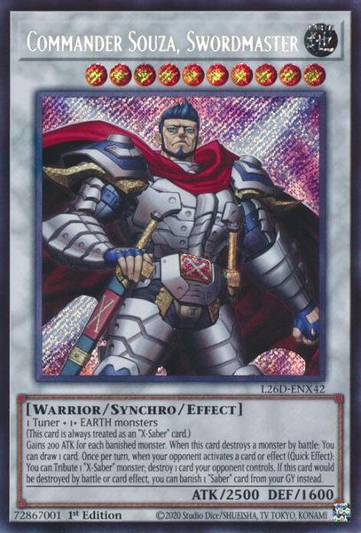 Commander Souza, Swordmaster