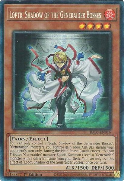 Loptr, Shadow of the Generaider Bosses