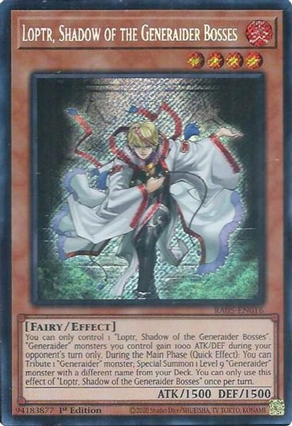 Loptr, Shadow of the Generaider Bosses
