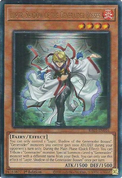 Loptr, Shadow of the Generaider Bosses