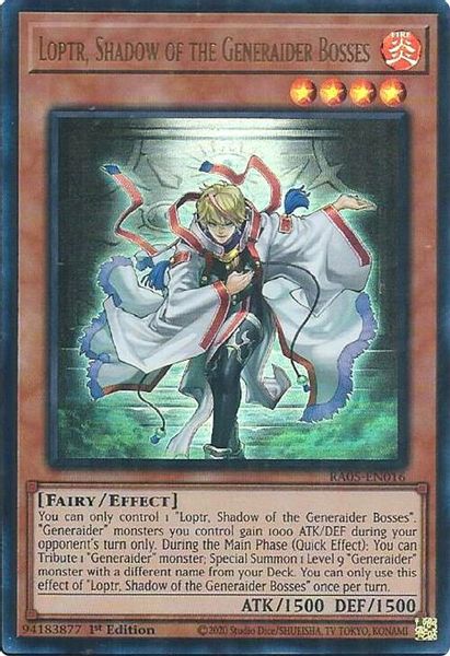 Loptr, Shadow of the Generaider Bosses