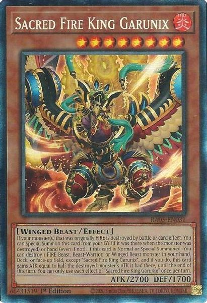 Sacred Fire King Garunix