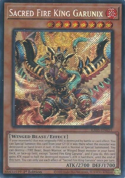Sacred Fire King Garunix