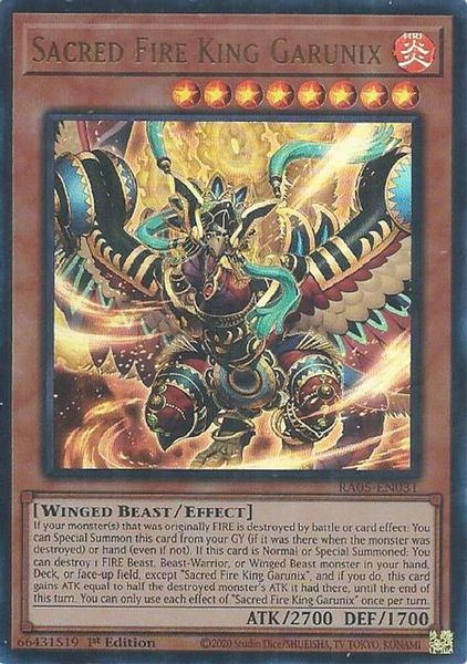 Sacred Fire King Garunix