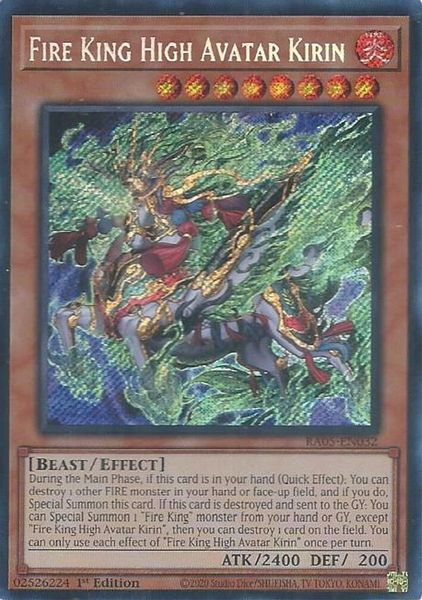 Fire King High Avatar Kirin