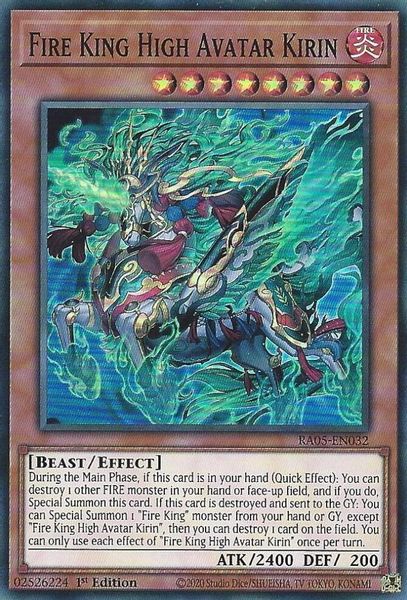 Fire King High Avatar Kirin