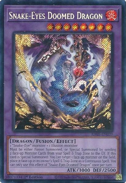 Snake-Eyes Doomed Dragon