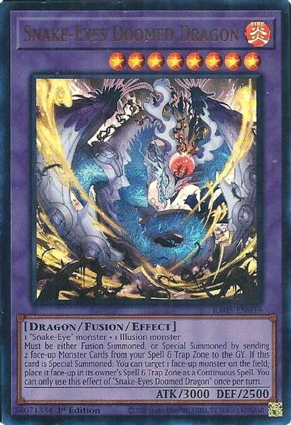 Snake-Eyes Doomed Dragon