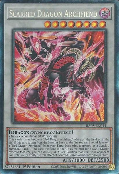 Scarred Dragon Archfiend