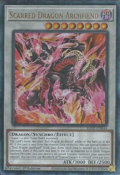 Scarred Dragon Archfiend