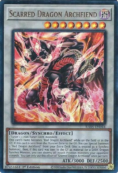Scarred Dragon Archfiend