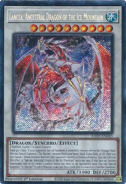 Lancea, Ancestral Dragon of the Ice Mountain