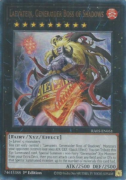 Laevatein, Generaider Boss of Shadows