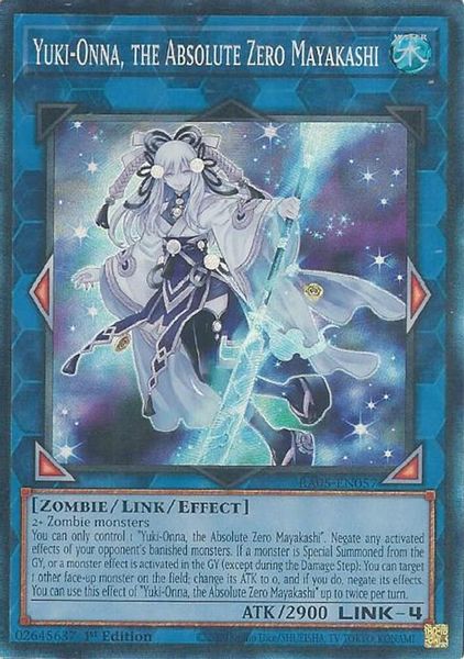Yuki-Onna, the Absolute Zero Mayakashi