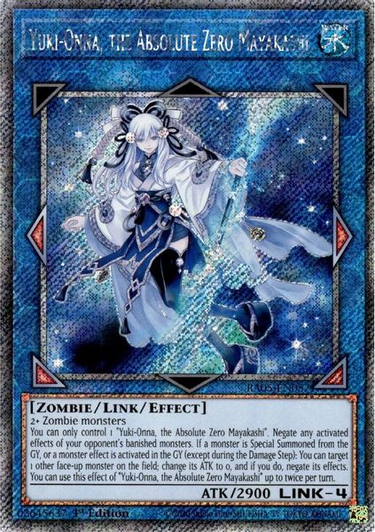Yuki-Onna, the Absolute Zero Mayakashi