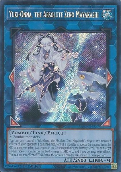 Yuki-Onna, the Absolute Zero Mayakashi