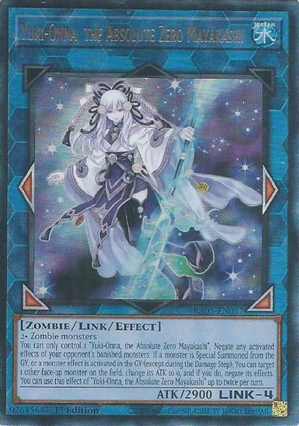 Yuki-Onna, the Absolute Zero Mayakashi