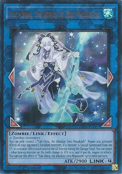 Yuki-Onna, the Absolute Zero Mayakashi