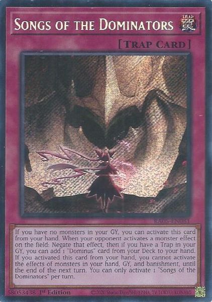 Songs of the Dominators