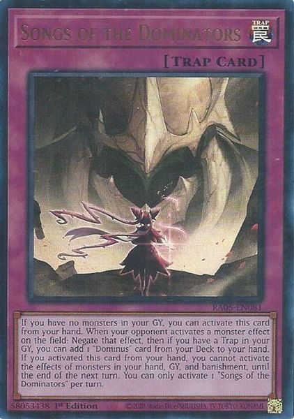 Songs of the Dominators