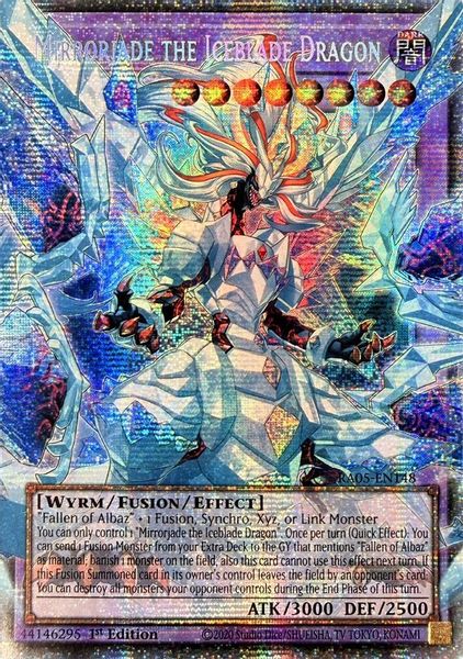 Mirrorjade the Iceblade Dragon (Extended Art)