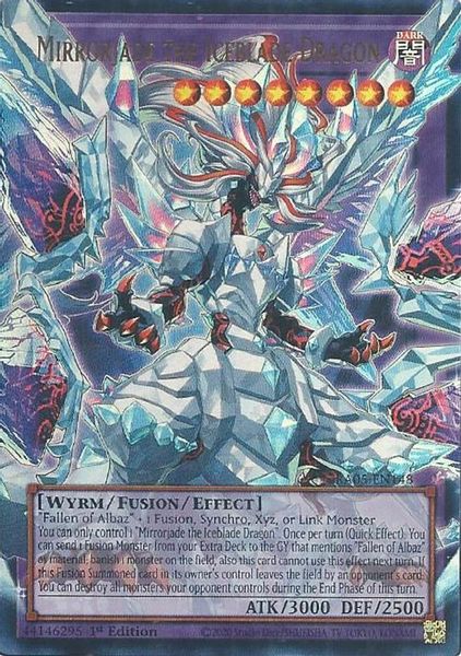 Mirrorjade the Iceblade Dragon (Extended Art)