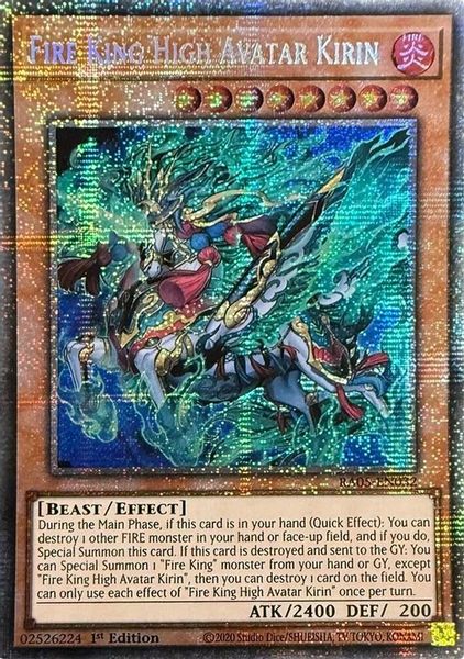 Fire King High Avatar Kirin