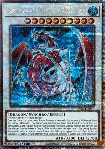 Lancea, Ancestral Dragon of the Ice Mountain