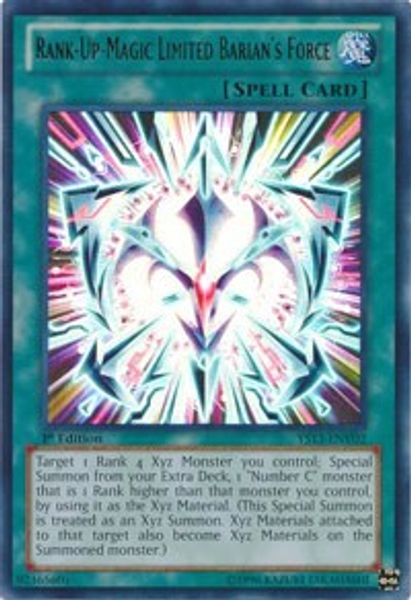 Rank-Up-Magic Limited Barian's Force