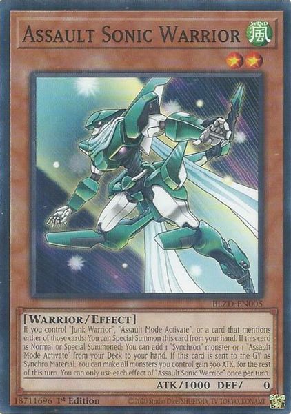 Assault Sonic Warrior