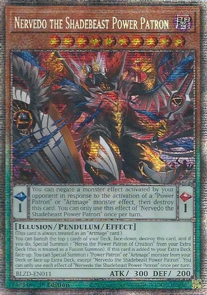 Nervedo the Shadebeast Power Patron