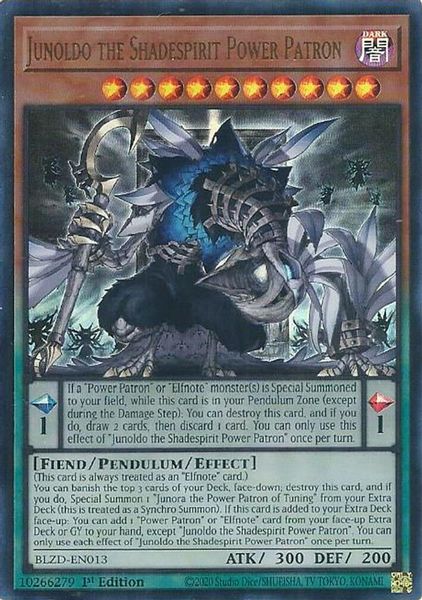 Junoldo the Shadespirit Power Patron
