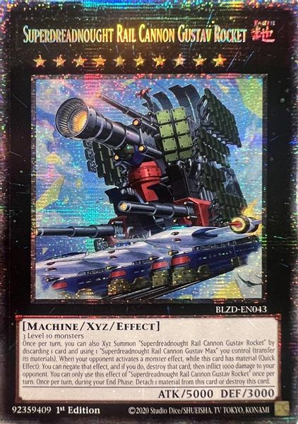 Superdreadnought Rail Cannon Gustav Rocket