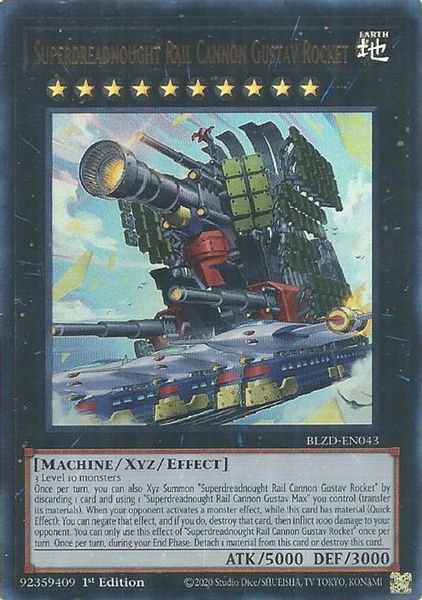 Superdreadnought Rail Cannon Gustav Rocket