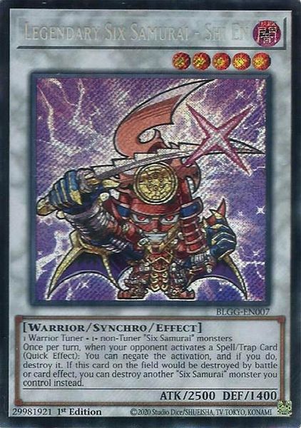 Legendary Six Samurai - Shi En