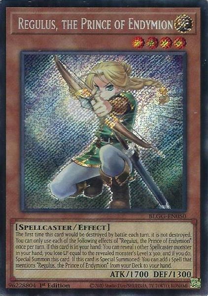 Regulus, the Prince of Endymion